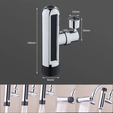 New Kitchen Waterfall Three-Mode Universal Swivel Extension Faucet Splash-Proof