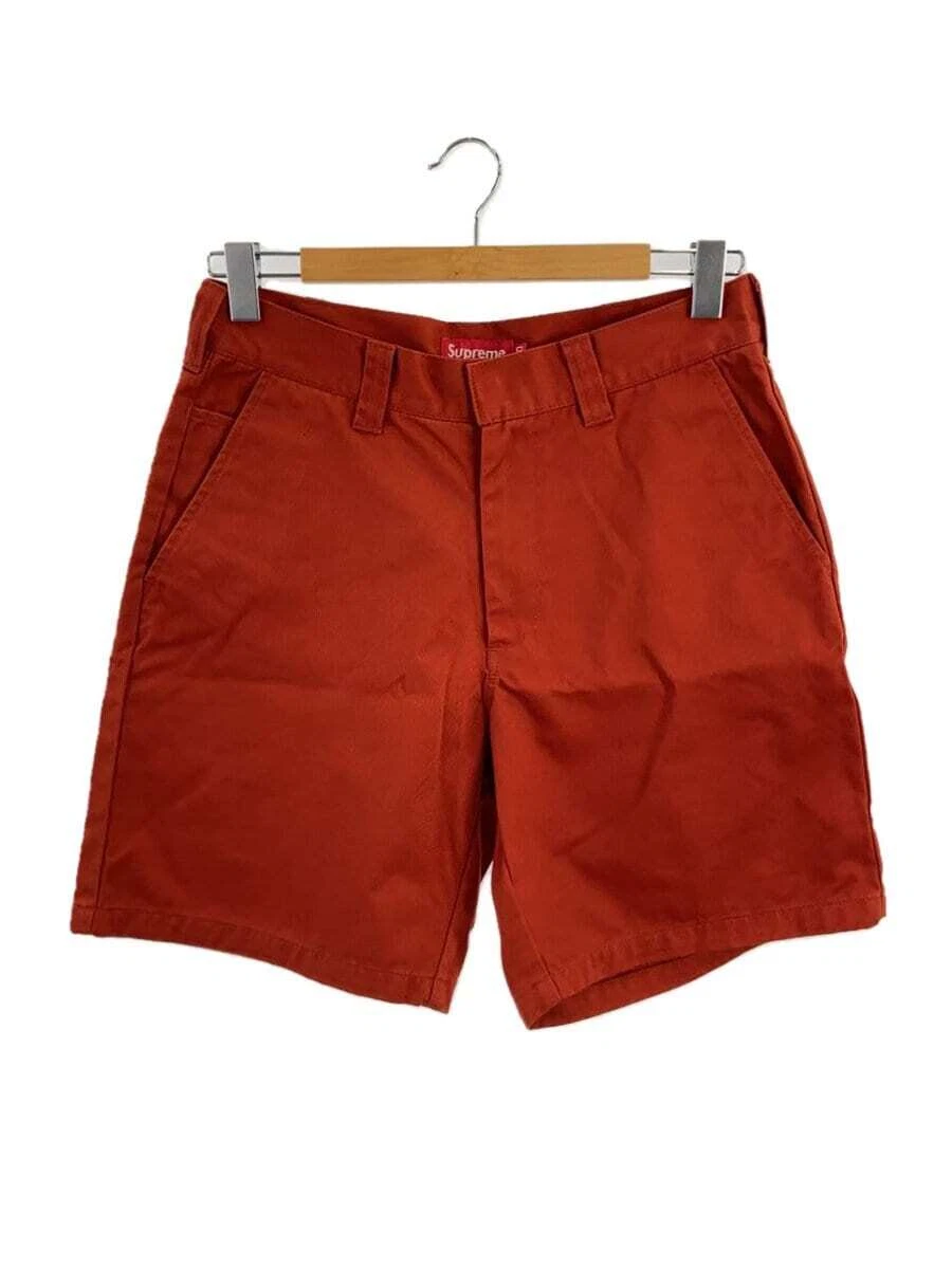 Pantalon court Supreme coton orange 30 occasion