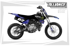 2008-2023 TTR 110 GRAPHICS YAMAHA TTR110 MONSTER ENERGY FACTORY DECALS