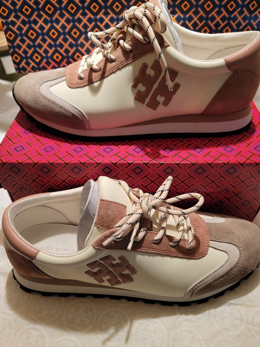 新品Tory Burch Vintage Nylon Sneaker 5.5 TORY BURCH VINTAGE NYLON GRESSANE HEROES SOFT SNEAKER;MALVA