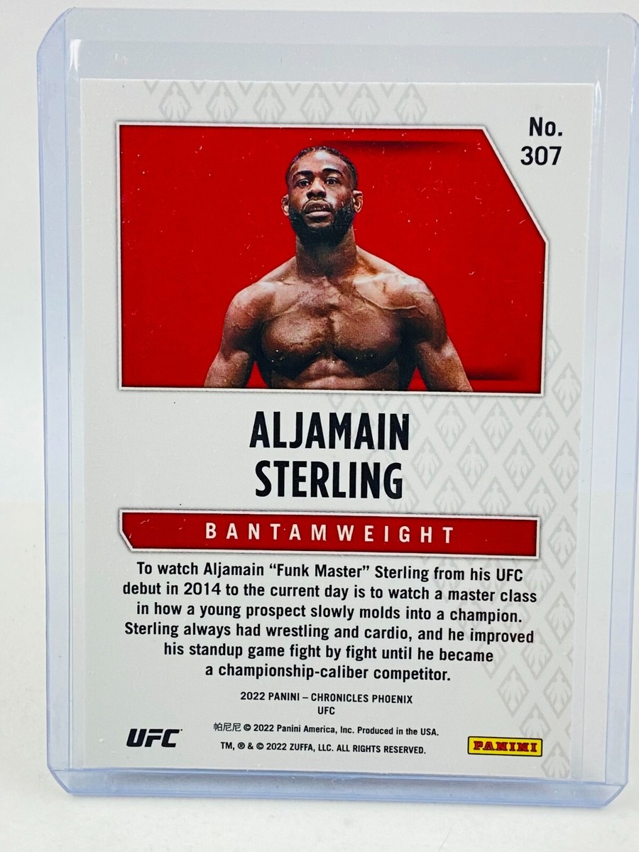 2022 Panini Chronicles Phoenix UFC Aljamain Sterling #307 | eBay