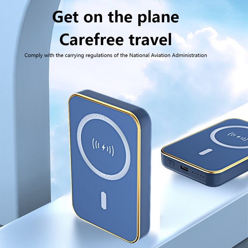 1000000mAh Magnetic Mini Power Bank Backup Fast Portable Charger Fr iPhone 15 14 - Picture 34 of 68