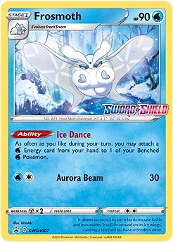 Frosmoth SWSH007 SWSH: Sword & Shield Promo Cards - 1 of 1