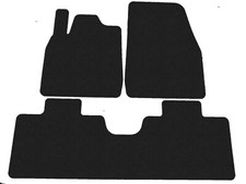 Anthrazit Fußmatten, Autoteppiche für Ford Mustang MACH-E 2020-..., 14xRand