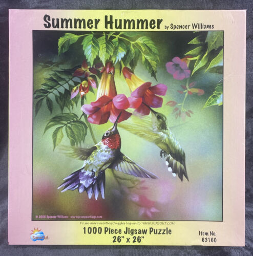 NY PUZZLE CO 1000 pièces Oiseaux de l'Ouest de l'Amérique du