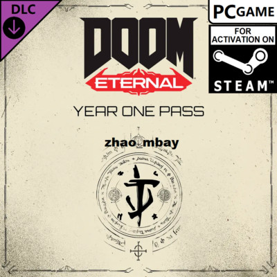 DOOM Eternal Year One Pass DLC  Steam Key GLOBAL FAST SENT! Action Gore FPS