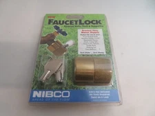 NIBCO Outdoor Faucet Security Lock With 2 Keys Protect You Water Supply