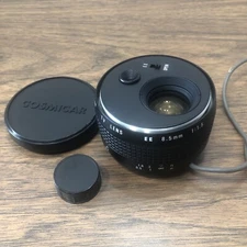 Cosmicar EE TV Lens 8.5mm 1:1.5 Electric Eye Vintage Black Made in Japan 84847