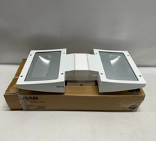 2 LOT Rab Lighting Aluminum Ceiling Light White 52W 120 to 277v 5100K 5519lm