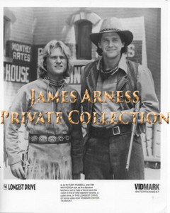 James Arness Gunsmoke Marshal Dillon The Longest Drive Kurt Russell Photo