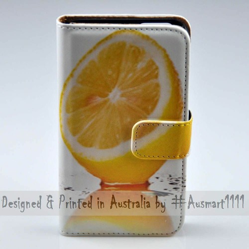 For Samsung Galaxy Note Series - Fresh Cut Lemon Print Mobile Phone Case Cover - Picture 2 of 3