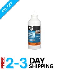Fast-Drying 1 Quart Liquid Cement Crack Filler for Concrete - Indoor/Outdoor Use