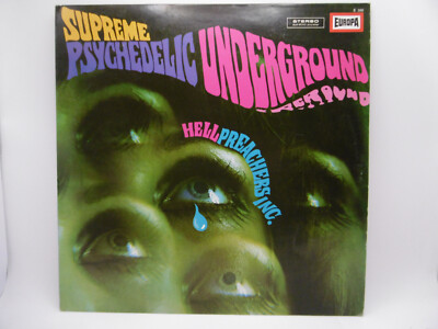 Hell Preachers Inc. Supreme Psychedelic Underground, Hard, Europa E 356 LP 1968