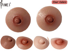BIMEI Silicone Nipples Realistic Adhesive Reusable Attachable Bra Nipple Covers