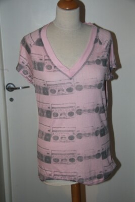 Original Top '' DC SHOES '' Cuties Rosa Grau Gr: XL Neu