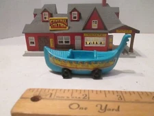 Toys Chik Fil A Rolling Boat Toy NPI Dated 1995 Missing One Side Decal Rare Item