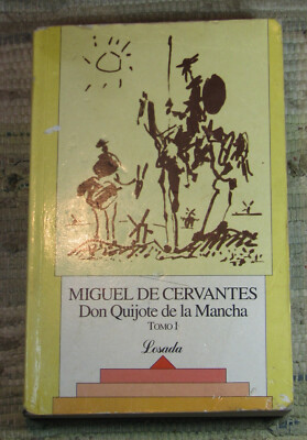 MIGUEL DE CERVANTES Don Quijote de la Mancha Tomo 1 1997 Losada Pocket Paperback