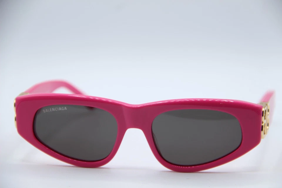 NUEVAS GAFAS DE SOL BALENCIAGA BB 0095S 006 ORO ROSA XL MARCOS AUTÉNTICOS 53-19 Foto 2 de 4