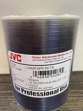 ORIGINAL TAIYO YUDEN TY DVD-R SILVER INKJET HUB PRINT 16X J-DMR-SPP-SK16 100pcs