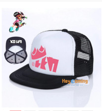 Splat 2 Cosplay Mesh Cap Baseball Cap Adult Adjustable Sun Hat Birthday Gift