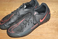 NIKE Kids Youth Jr. Phantom GT Academy FG/MG Firm Ground Soccer Cleats BLACK 5.5