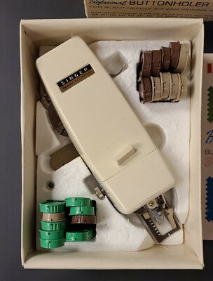 Vintage Singer Professional Buttonholer No.381116 For Zig-Zag Sewing Machines
