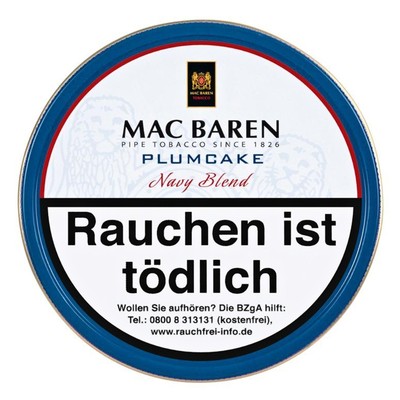 Mac Baren Plumcake Navy Blend 100g Pfeifen Tabak