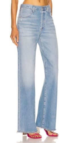 Citizens of Humanity Annina Trouser Jean Crescent Wash Sz 32 NWOT In Crescent - Picture 2 of 5