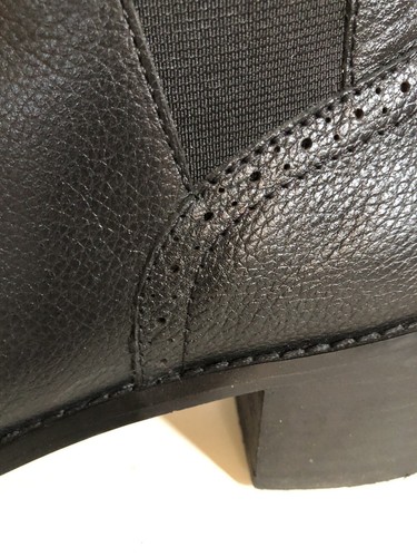 Botas Chelsea Lands End de cuero de grano negro - Reino Unido 5 - Imagen 16 de 18