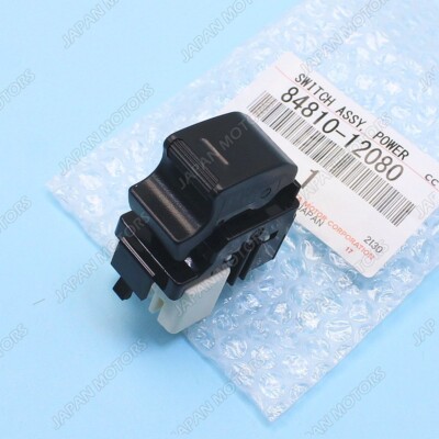 84810-12080 New Genuine OEM Toyota Power Window Switch Front Rear