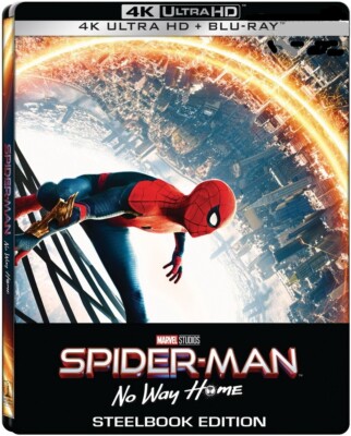 Spider-Man: No Way Home (2021) STEELBOOK 4K UHD & Blu-ray