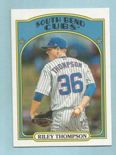 2021 Topps Heritage Minor League Baseball Riley Thompson #12 PACK FRESH!