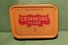 Vintage Murrys Erinmore Flake Original Tin Antique Advertising Northern Ireland 