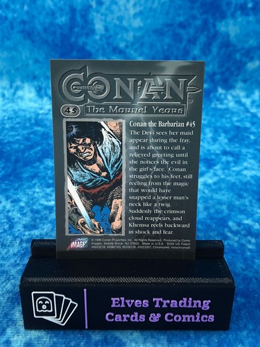 Conan: The Marvel Years SINGLE Non-Sport Trading Card by Comic Images 1996 - Picture 94 of 184