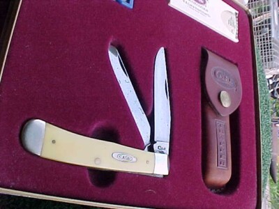 CASE XX トラッパー　ボックス入り　他コレクターズナイフ セット Amazon.com: Case Dark Red John Wyne Trapper Pocket Knife