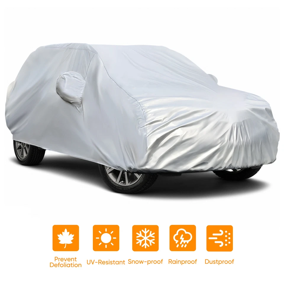 3XL Cubierta Completa para Coche SUV Impermeable Polvo UV Nieve Protección Universal para GMC Acadia Foto 4 de 4