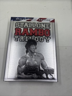 Rambo Trilogy NEW Special Edition DVD 2002 First Blood, Part II, 3 studio Canal