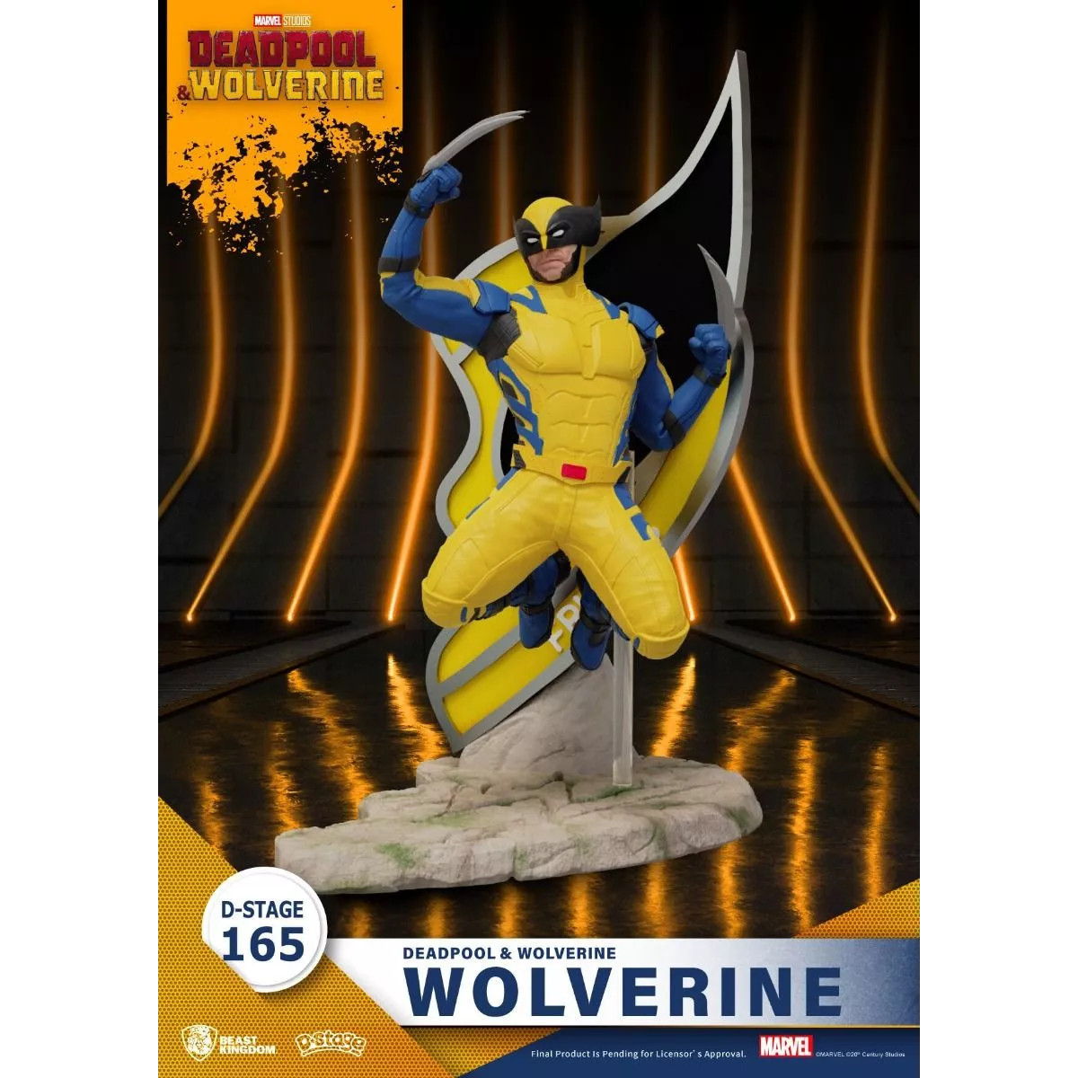 Diorama Wolverine et Deadpool Beast Kingdom en PVC premium