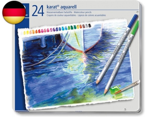 Staedtler Aquarell Buntstifte Karat Aquarell, Wasservermalbare, Weiche Und-image