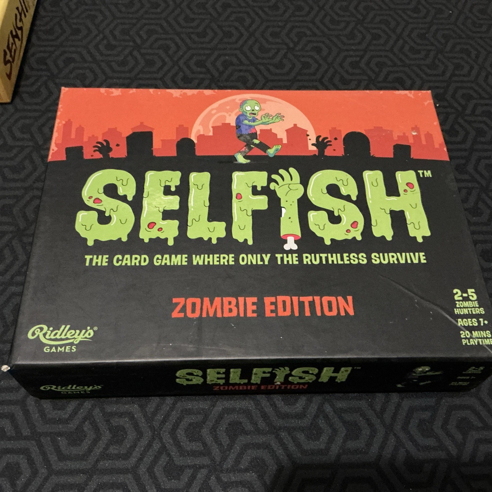 Selfish: Zombie Edition Board Game by Ridley's Games