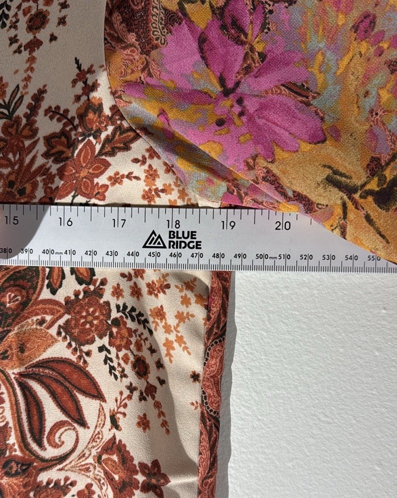 Rose & Olive Multicolor Patterned Button-Up Shirt… - image 9