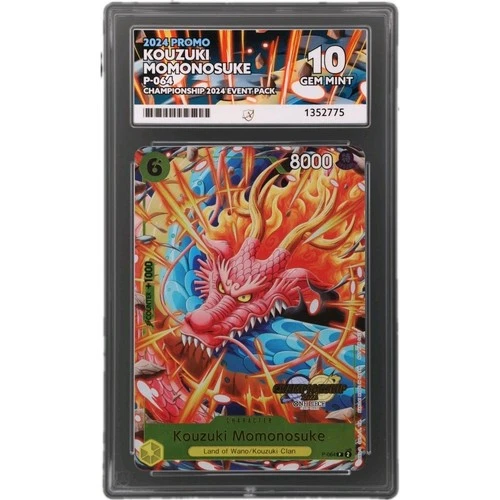 2024 ONE PIECE CHAMPIONSHIP 2024 EVENT PACK #064 KOZUKI MOMONOSUKE ACE 10