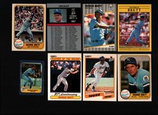 George Brett   1981 1986 1989 1990 1991 Fleer Ultra Baseball Cards