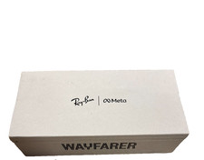 Ray-Ban Meta Wayfarer RW4006 Smart Glasses Shiny Black Clear Lens w/ Box NEW