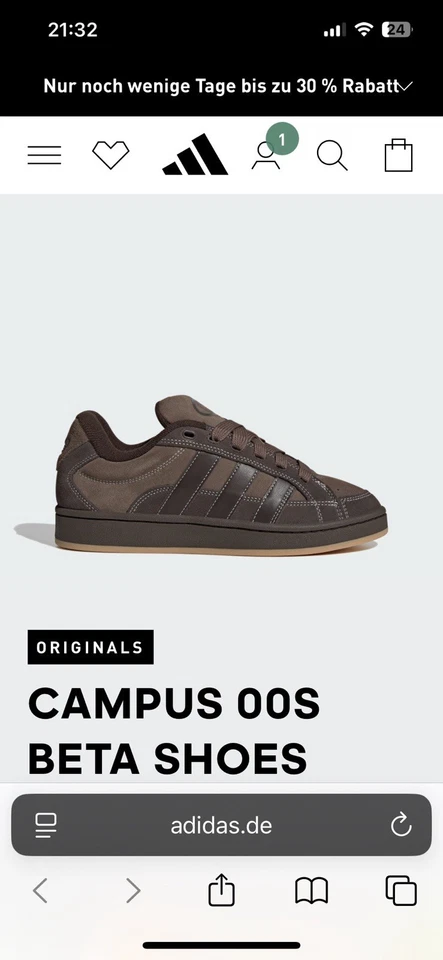 Adidas Campus 00s, Foto 1 von 5