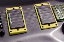 Guitar Parts Humbucker Pickup MOUNTING RINGS Trim Bezels - Set of 2 - YELLOW