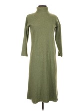 Linda Allard Ellen Tracy Women Green Casual Dress S