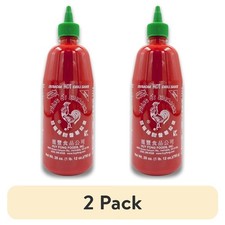 Sriracha Hot Chili Sauce 28oz 793g Bottle 2 Pack