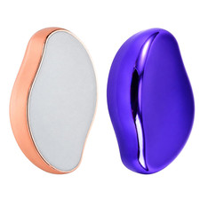 2 Pcs Crystal Hair Remover, Hair Eraser Tool with Crystal Technology for Smooth