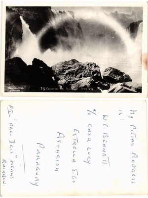 CPA ARGENTINIEN - Cataratas del Iguazu. Arco Iris (349805)